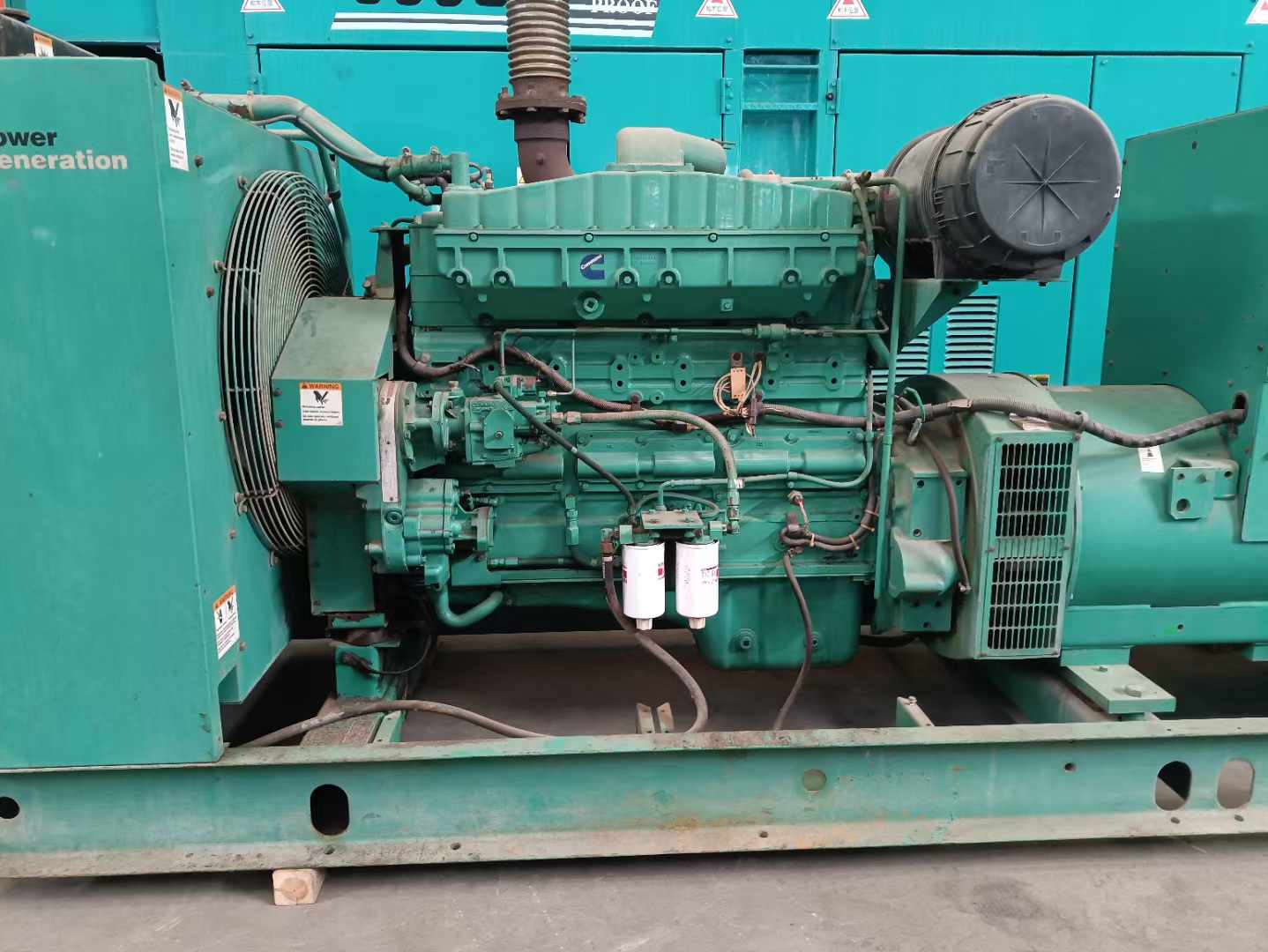 中卫过载会对 600kW 柴油发电机组造成哪些损害?